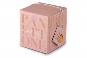 Panettone Gourmet Classico with Sicilian Orange Cubes, Honey and Bourbon Vanilla Box