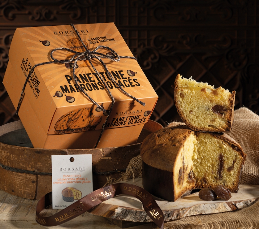 Rustico Collection Panettone with chestnuts cream