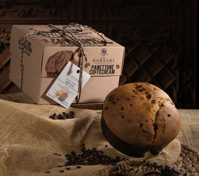 Rustico Collection Panettone with Coffee Cream Chocolate Chips