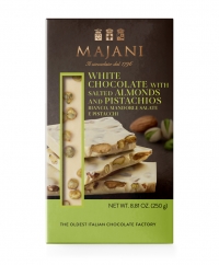Snap Collection: White Chocolate with Salted Almonds & Pistachios