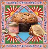 Dolce & Gabbana Collection: Panettone with Sicilian Hazelnuts and Manna Cream