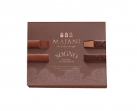 SOGNO: Coffee covered with Milk Chocolate and Salted Caramel covered with Dark Chocolate