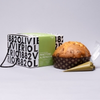Panettone Pistachio Pieces & Pistachio Cream in Sac à Poche