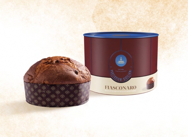 Panettone Classico with Malvasia delle Lipari Passito D.O.C wine