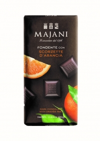 Dark Chocolate bar with Orange Peels