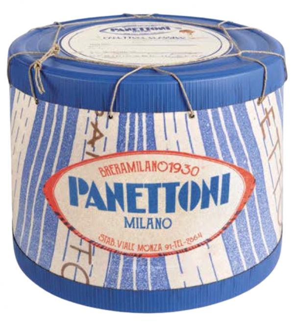 Maxi Panettone Classico Milano Vintage Hatbox 3Kg