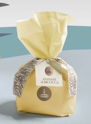 Panettone with candied pineapple &amp; apricot 500gr