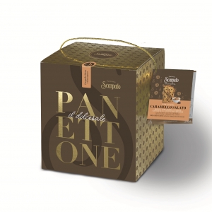 Panettone with Salted Caramel &amp; Chocolate Drops