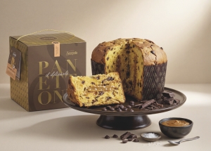 Panettone with Salted Caramel &amp; Chocolate Drops