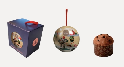 Mini Panettone Chocolate Chips Limited Sphere Hanging Ornament
