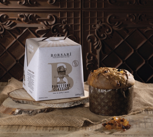 Panettone Classico with raisins &amp; candied fruits 1 Kg