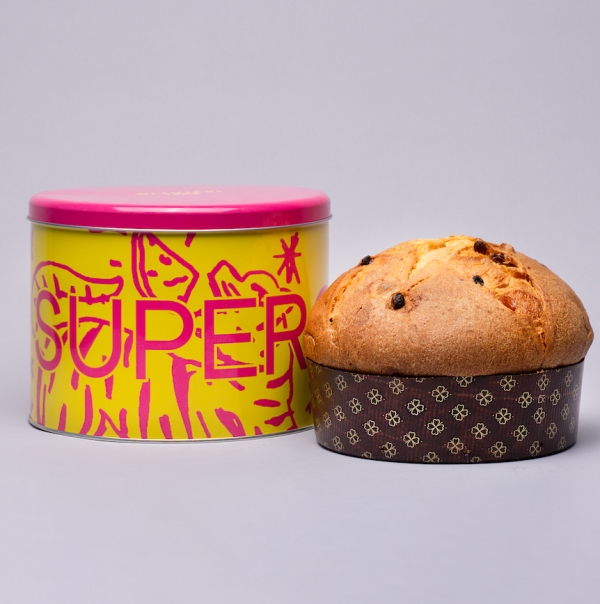 Panettone SuperClassico: Triple Dough Recipe Limited Tiger Edition Metal Tin