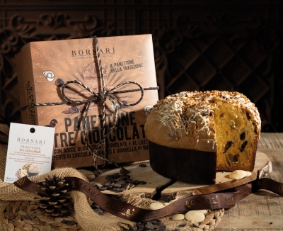 Rustico Collection Panettone with Dark Milk Chocolate Chips