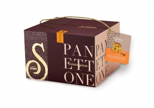Panettone Orange Pieces &amp; Dark Chocolate Chips Box